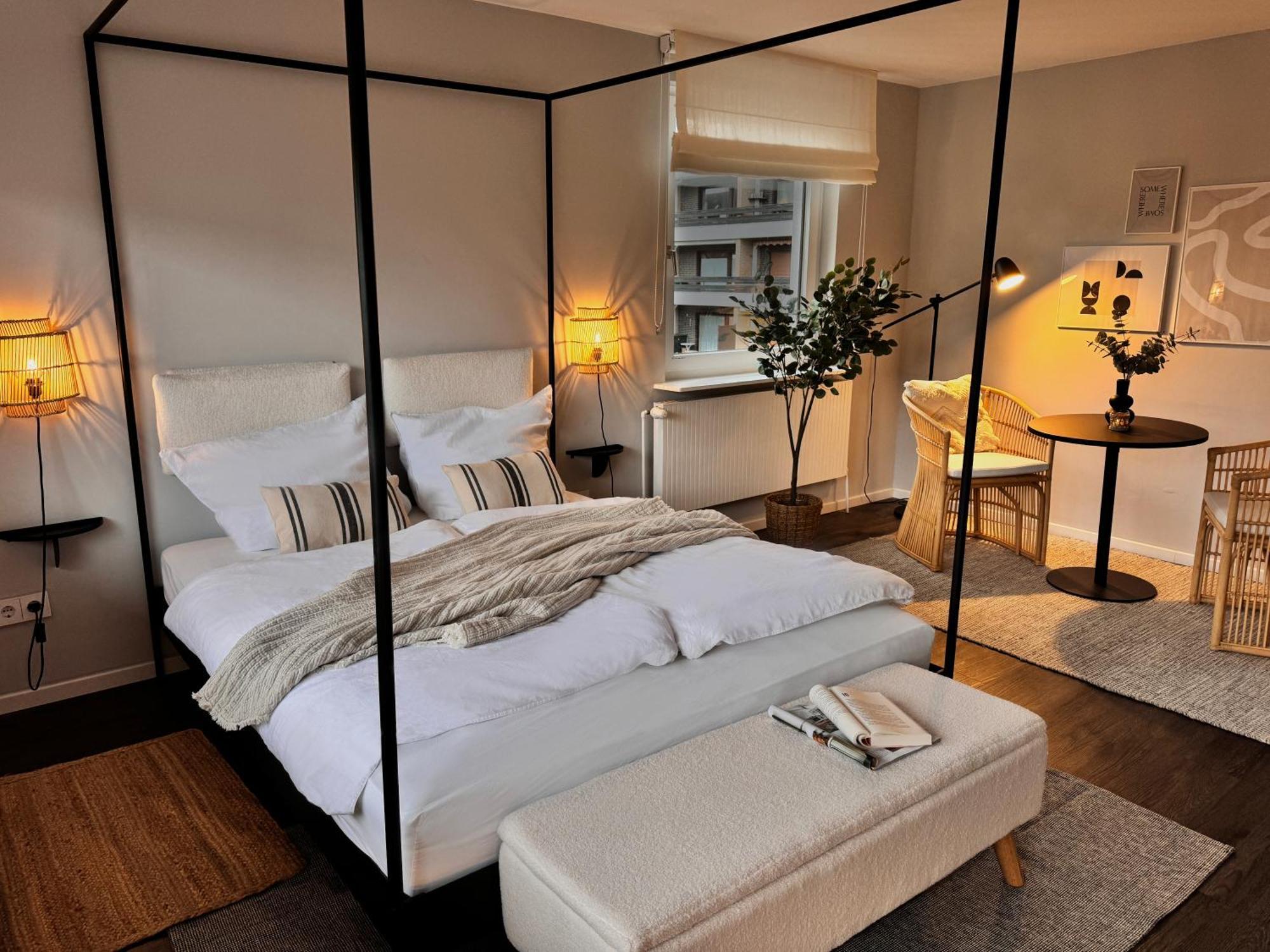 Seaside Rooms - Design-Apartment Mit Balkon & Parkplatz - Inklusive Strandkorb Direkt Am Wasser Und Spa & Sauna Saisonal Büsum Exterior foto